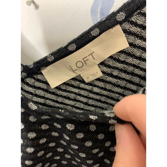 Loft Womens Sleeveless Peplum Dress - Picture 3 of 5